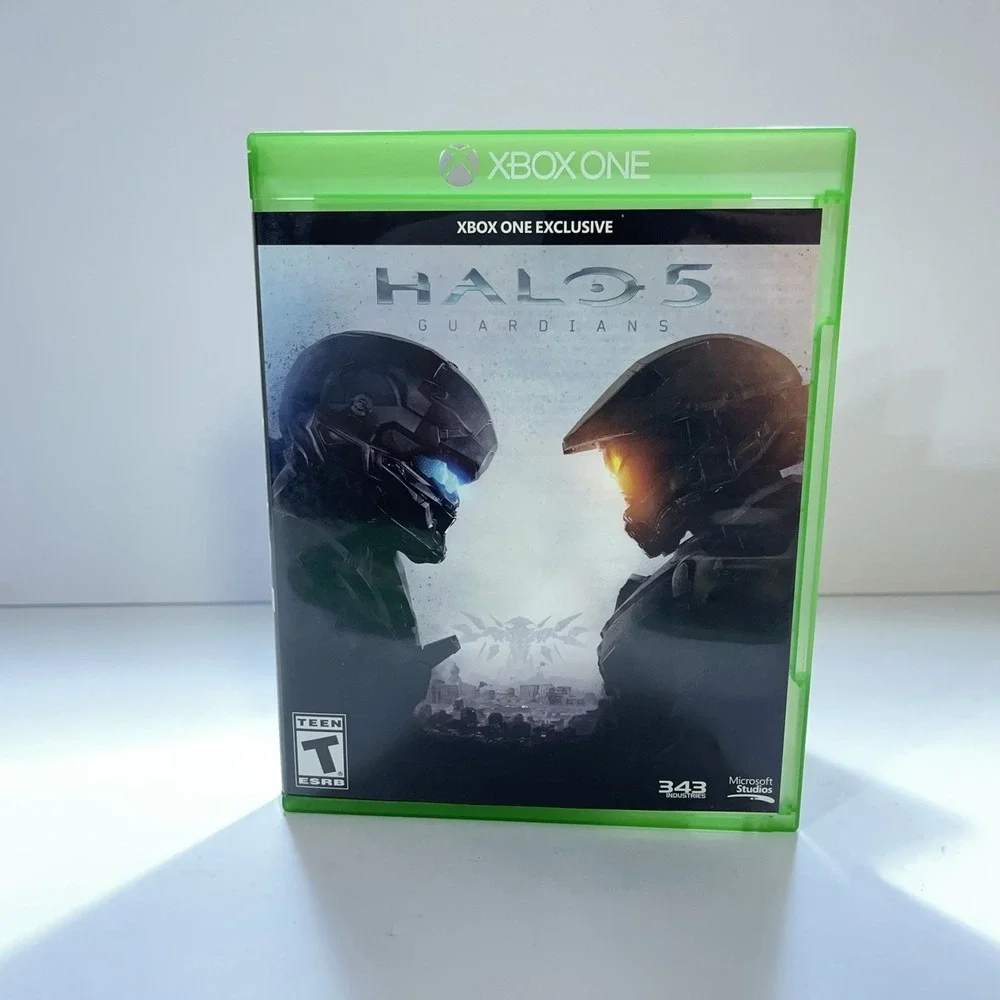 Halo 5 Guardians Microsoft XBOX‎ One 2015 With Inserts No Manual Tested/Works
